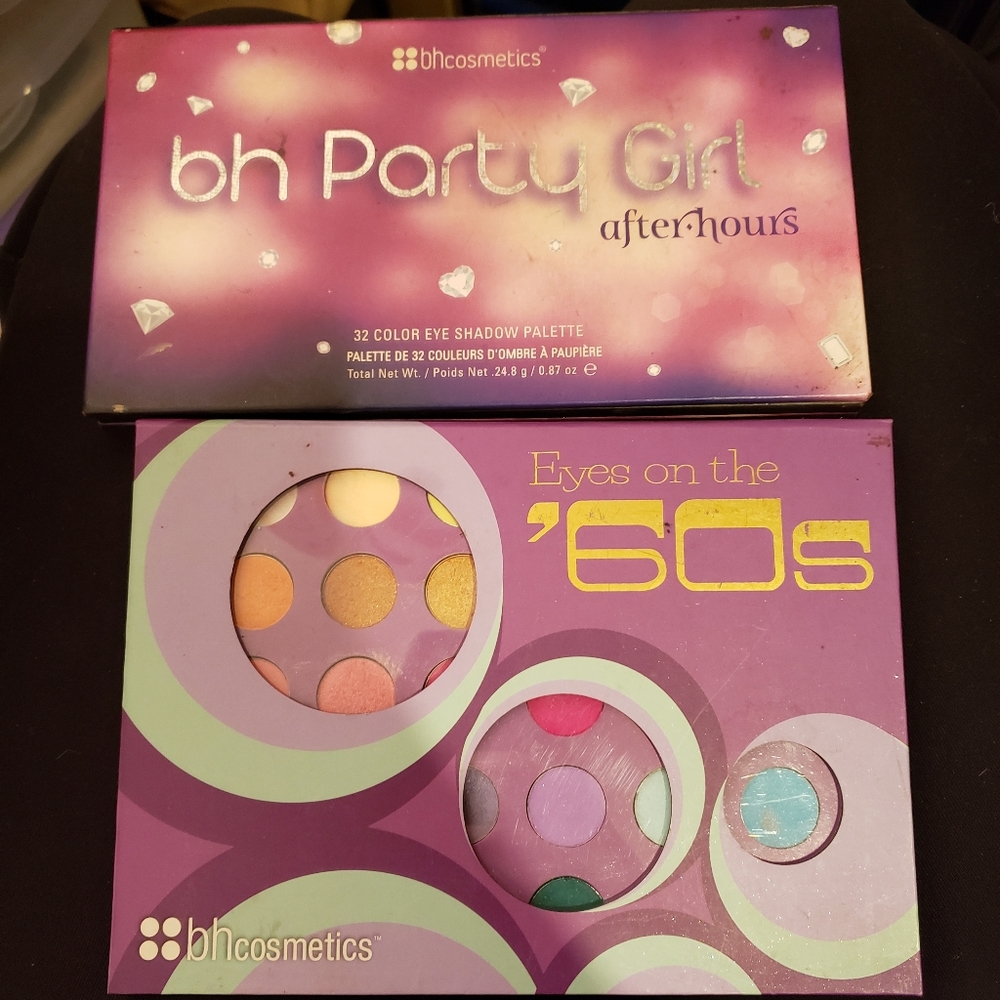 BH Cosmetics palettes